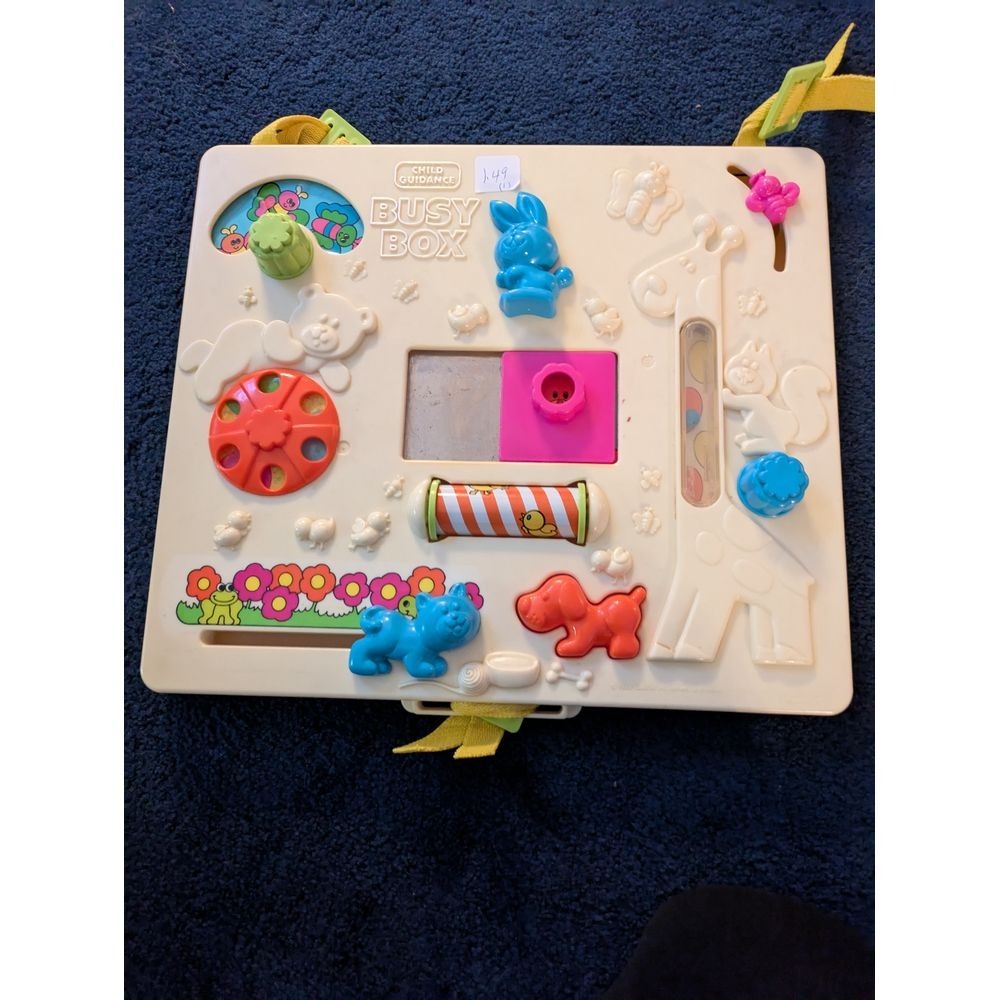Child Guidance Busy Box Activity Toy‎ Toddler Learning Sensory Play